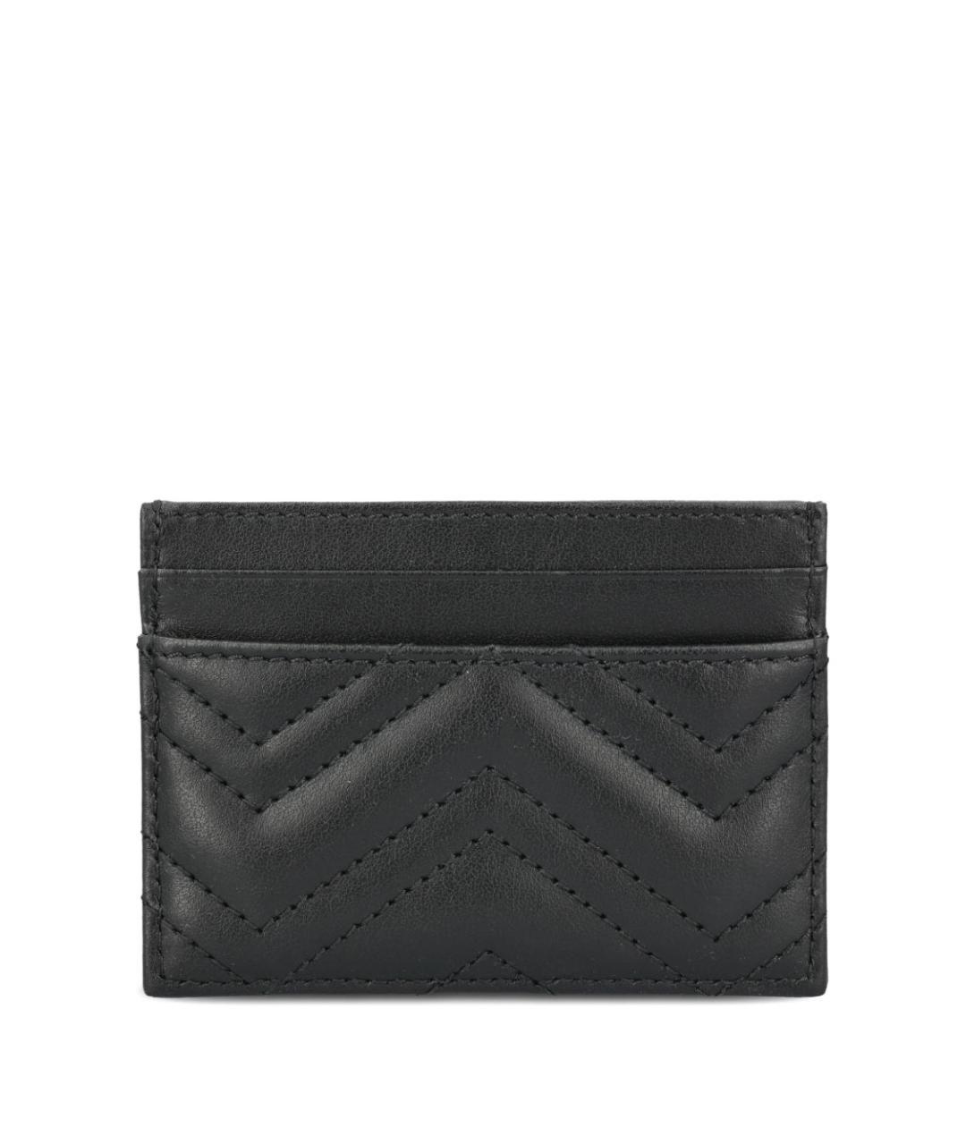 GUCCI Черный кожаный кардхолдер, фото 2