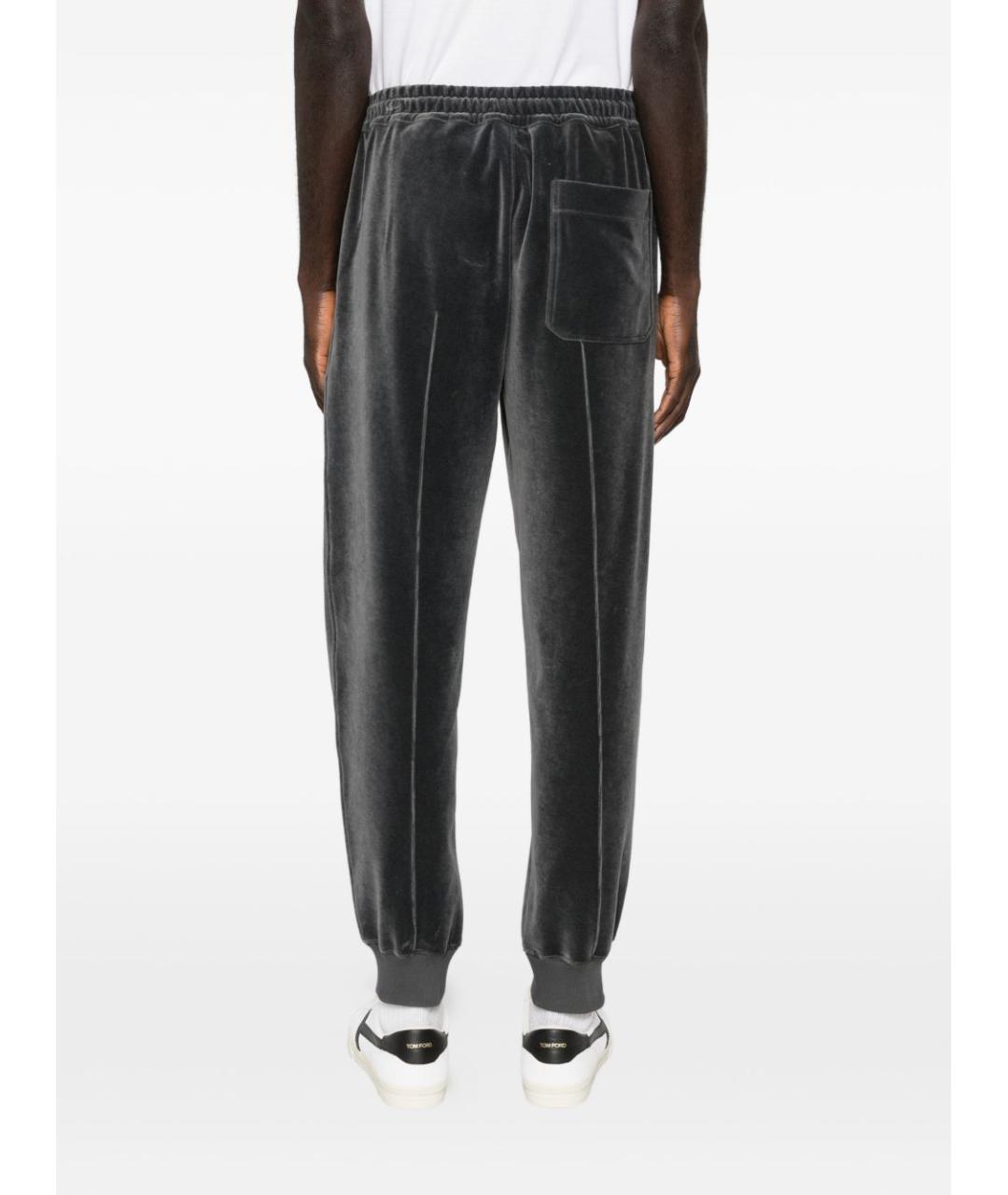 TOM FORD Серые повседневные брюки, фото 2