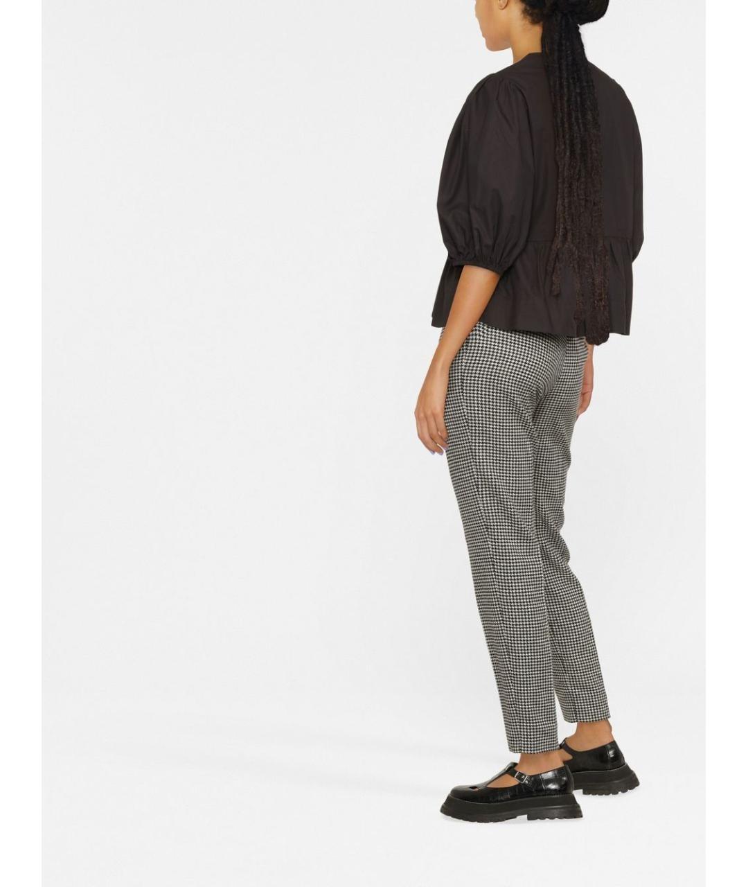 GANNI Черная хлопковая майка, фото 2