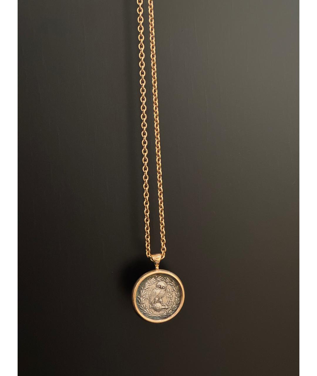 BVLGARI Золотое колье из розового золота, фото 4