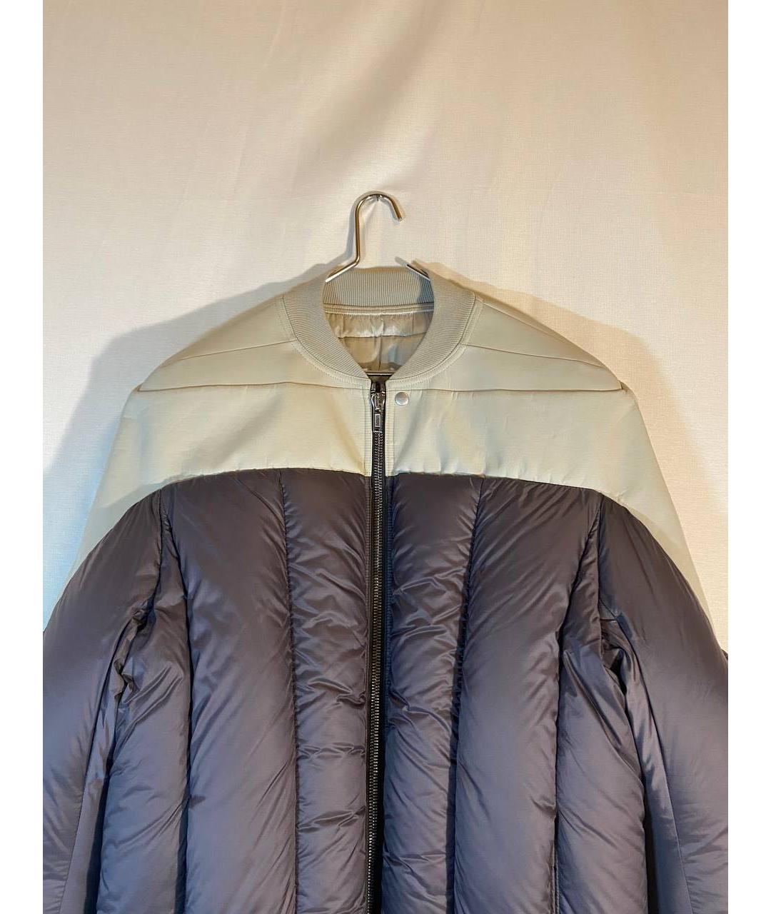 RICK OWENS Черный полиамидовый пуховик, фото 3