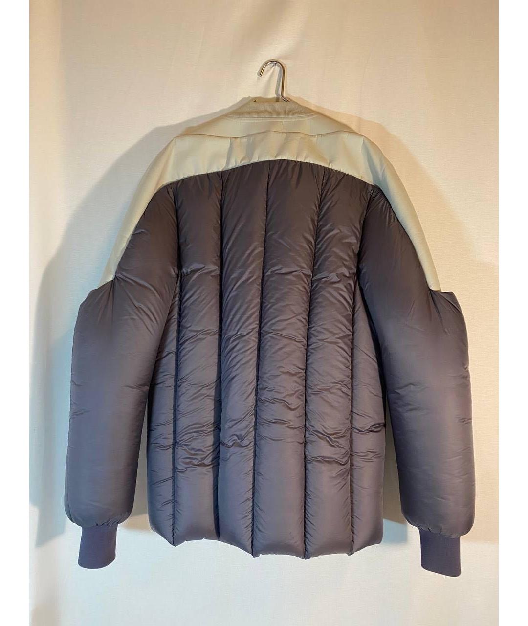 RICK OWENS Черный полиамидовый пуховик, фото 2