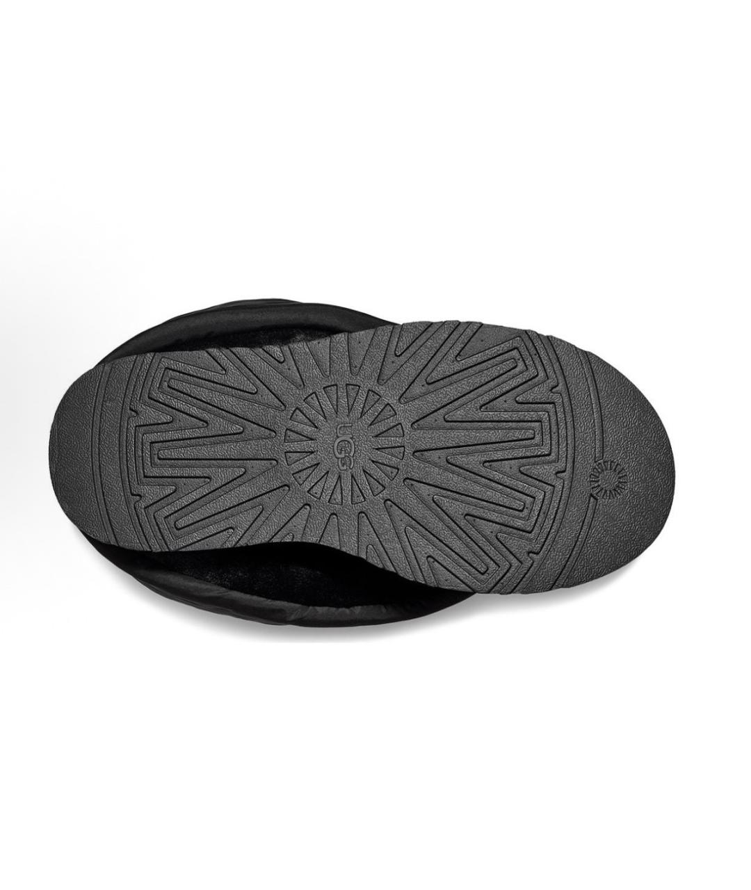 UGG AUSTRALIA Черные замшевые ботинки, фото 4