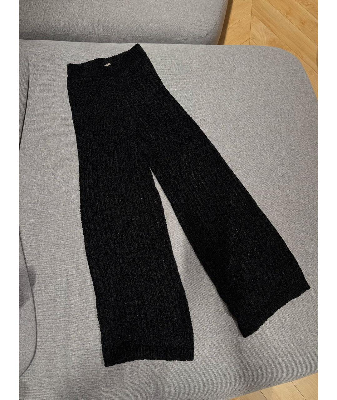 12 STOREEZ Черный полиэстеровый костюм с брюками, фото 2