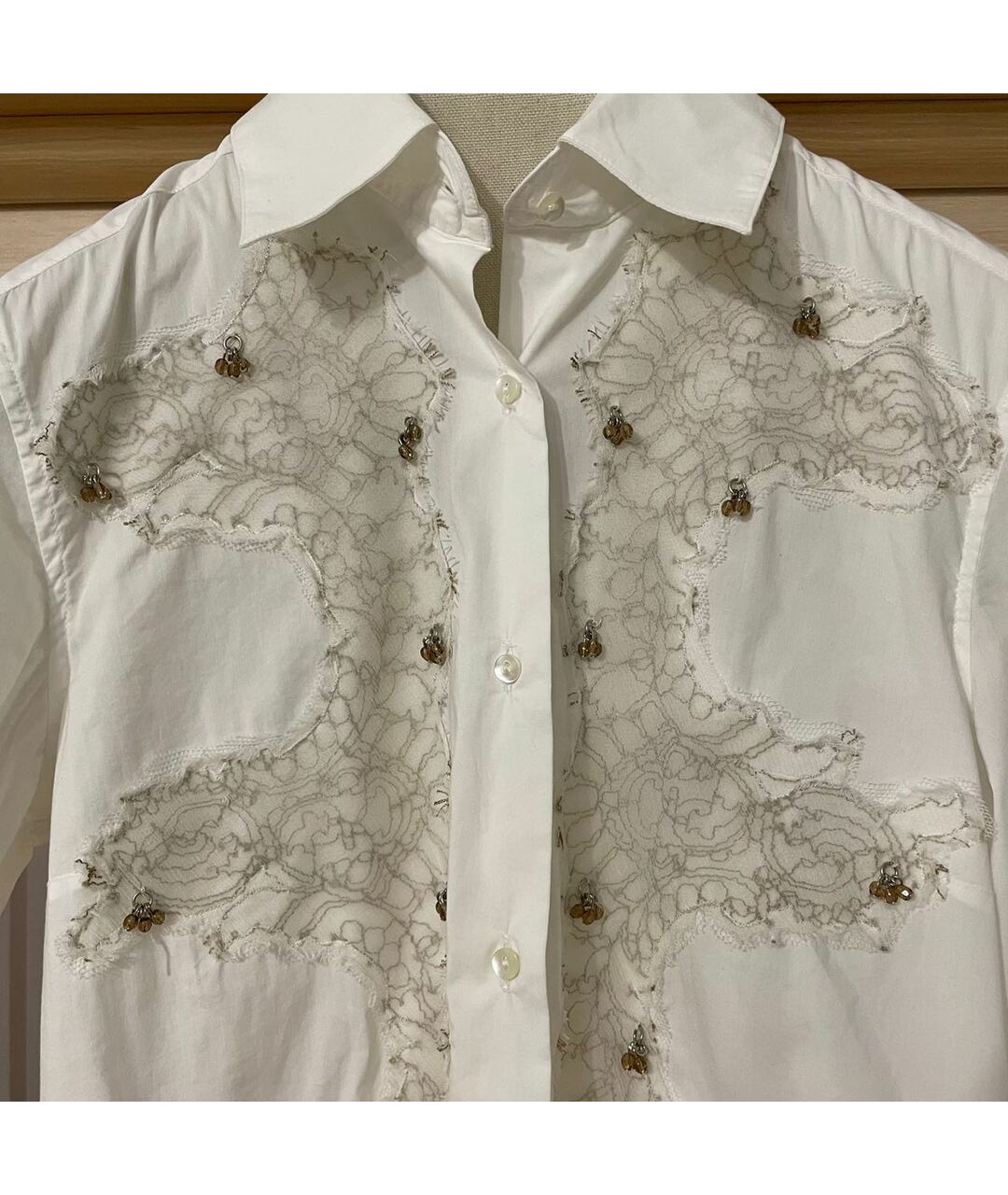 ERMANNO SCERVINO Белая рубашка, фото 3