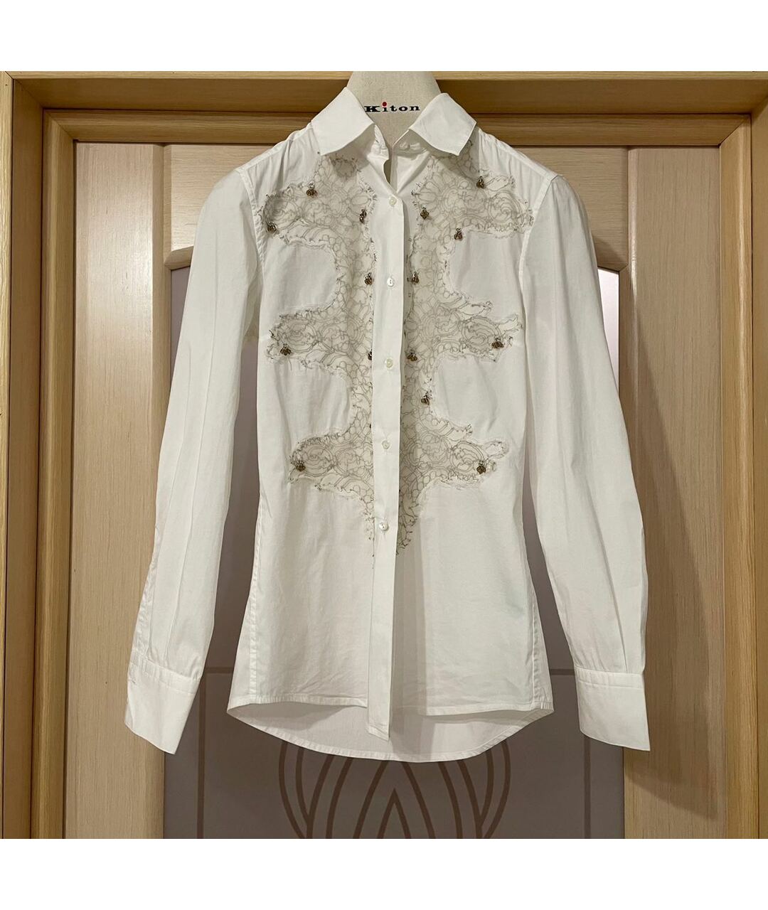 ERMANNO SCERVINO Белая рубашка, фото 8