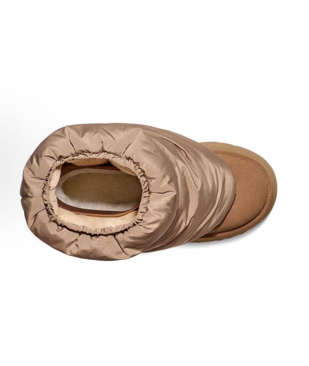 UGG AUSTRALIA Бежевые замшевые ботинки, фото 3