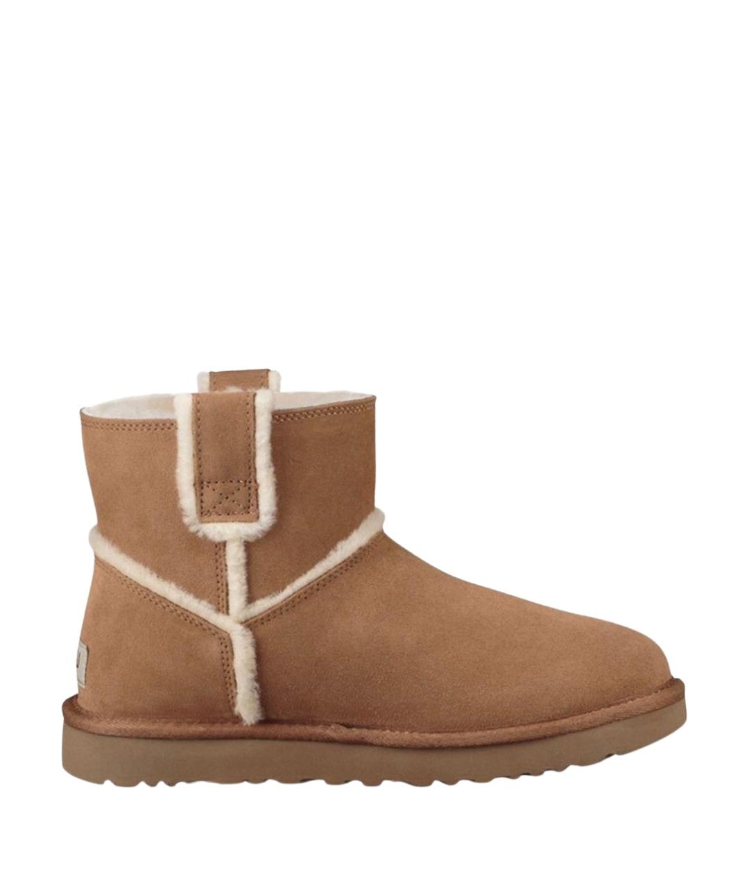 UGG AUSTRALIA Коричневые замшевые ботинки, фото 1