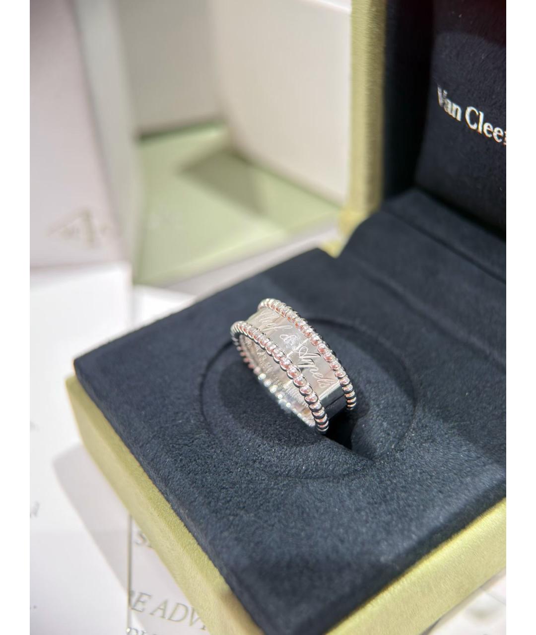VAN CLEEF & ARPELS Серебряное кольцо из белого золота, фото 3