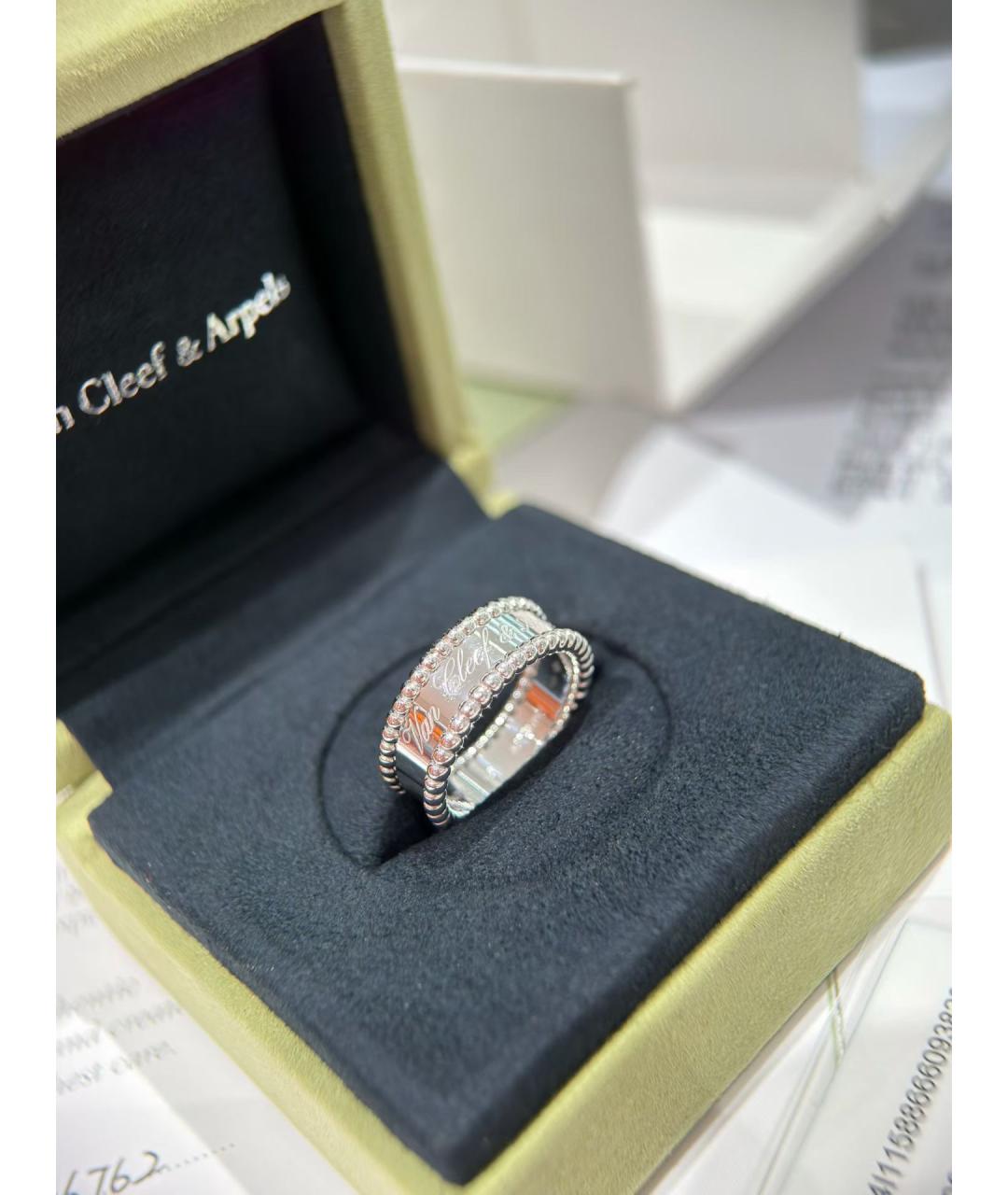 VAN CLEEF & ARPELS Серебряное кольцо из белого золота, фото 2