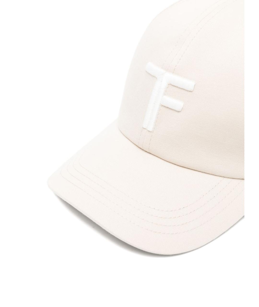 TOM FORD Бежевая кепка/бейсболка, фото 3