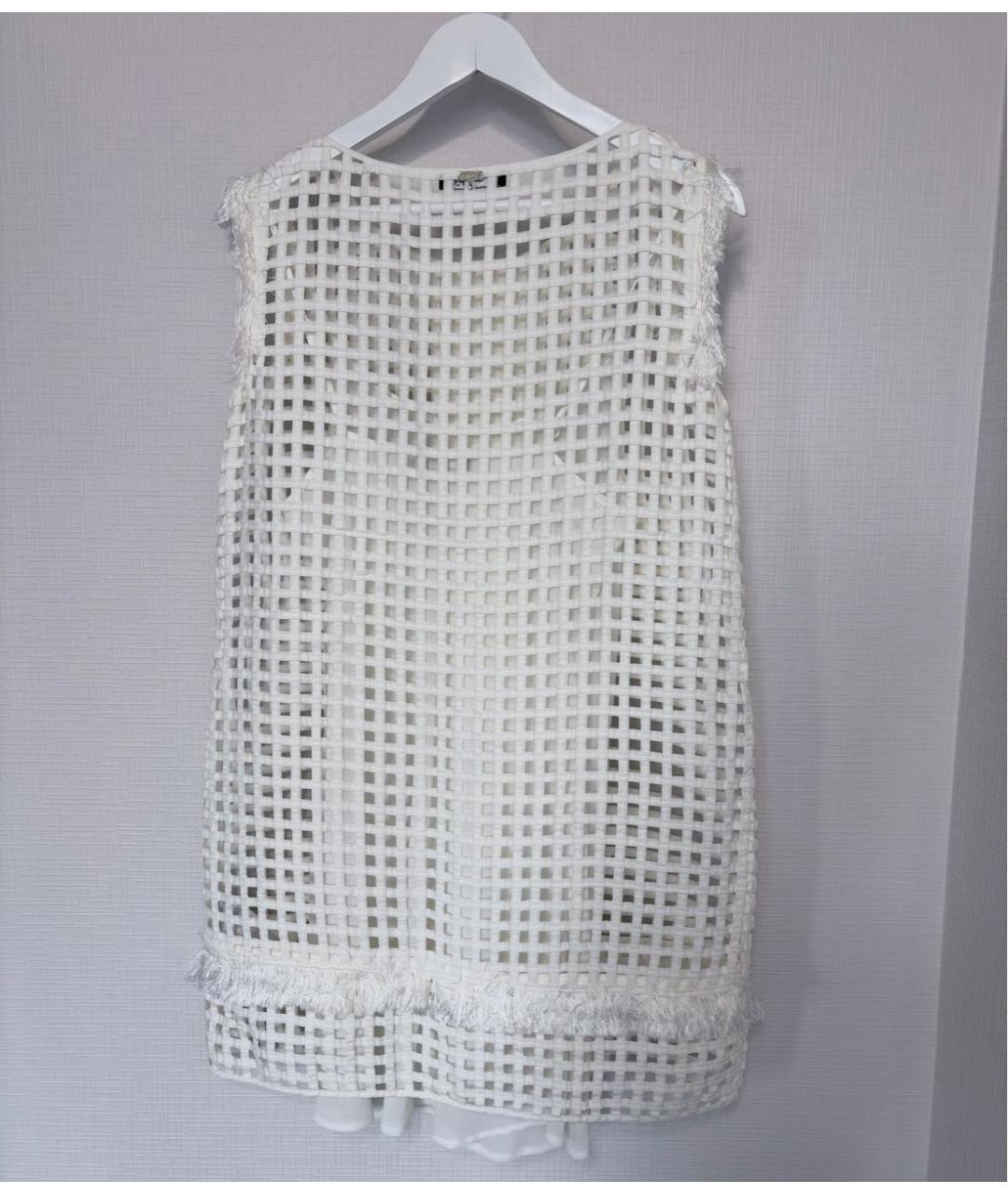 LIU JO Белое коктейльное платье, фото 5