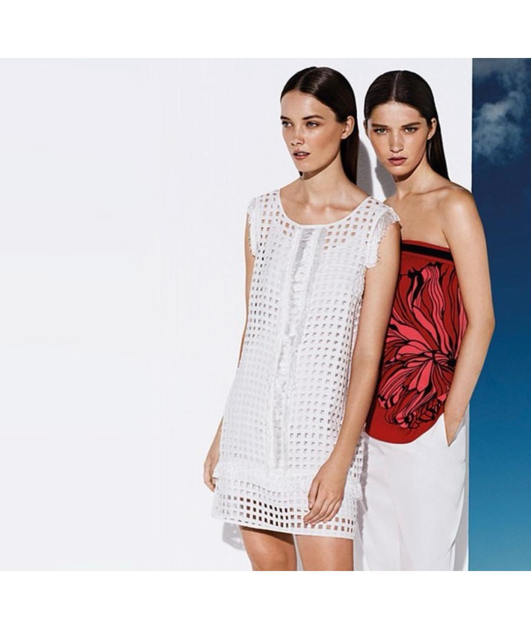 LIU JO Белое коктейльное платье, фото 2