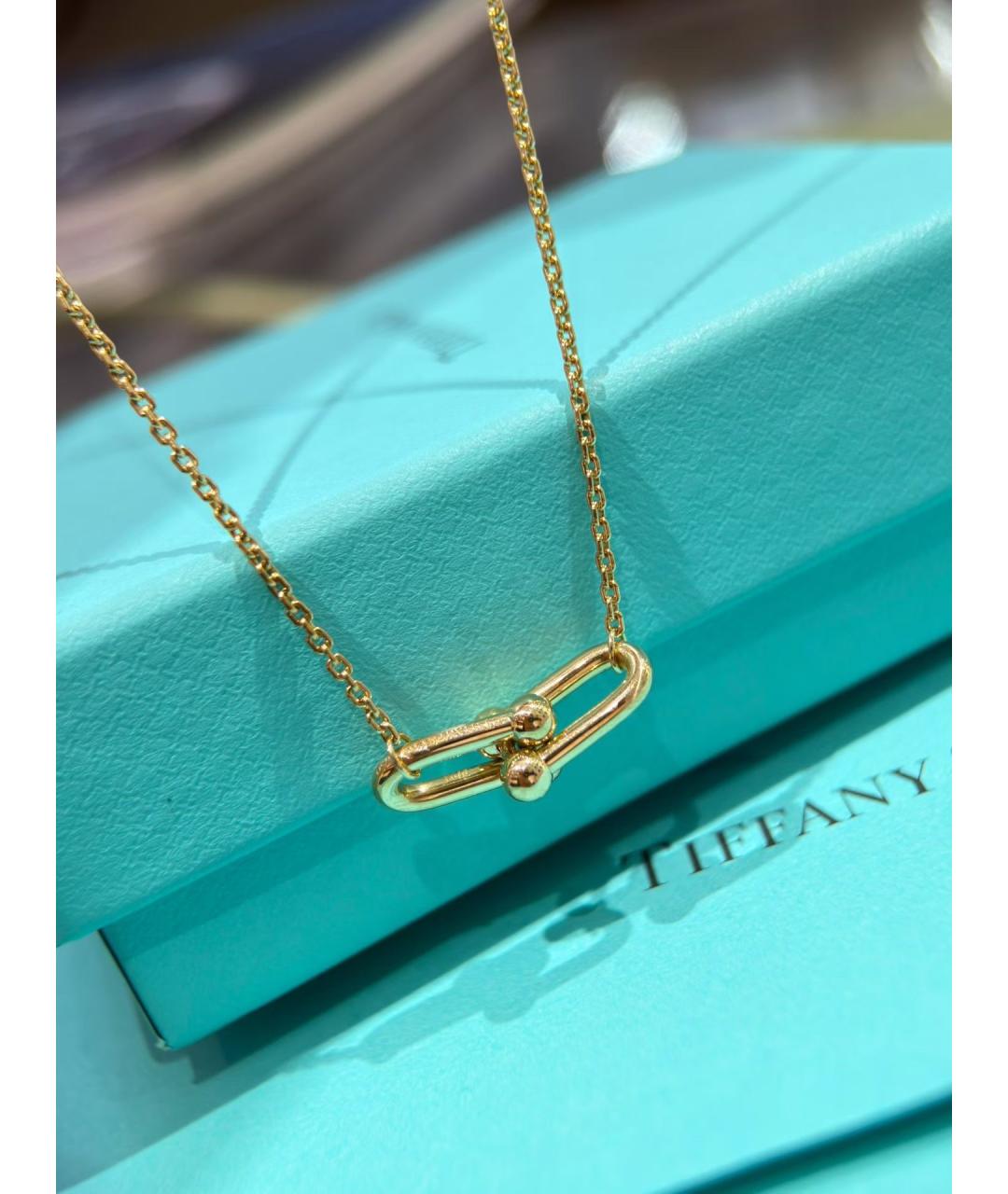 TIFFANY&CO Золотое колье из желтого золота, фото 2