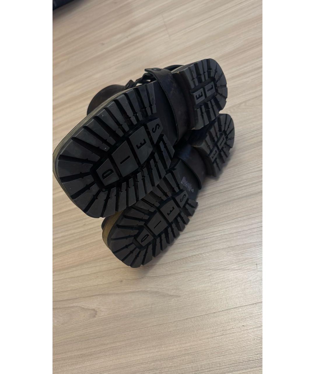 DIESEL Кожаные высокие ботинки, фото 7