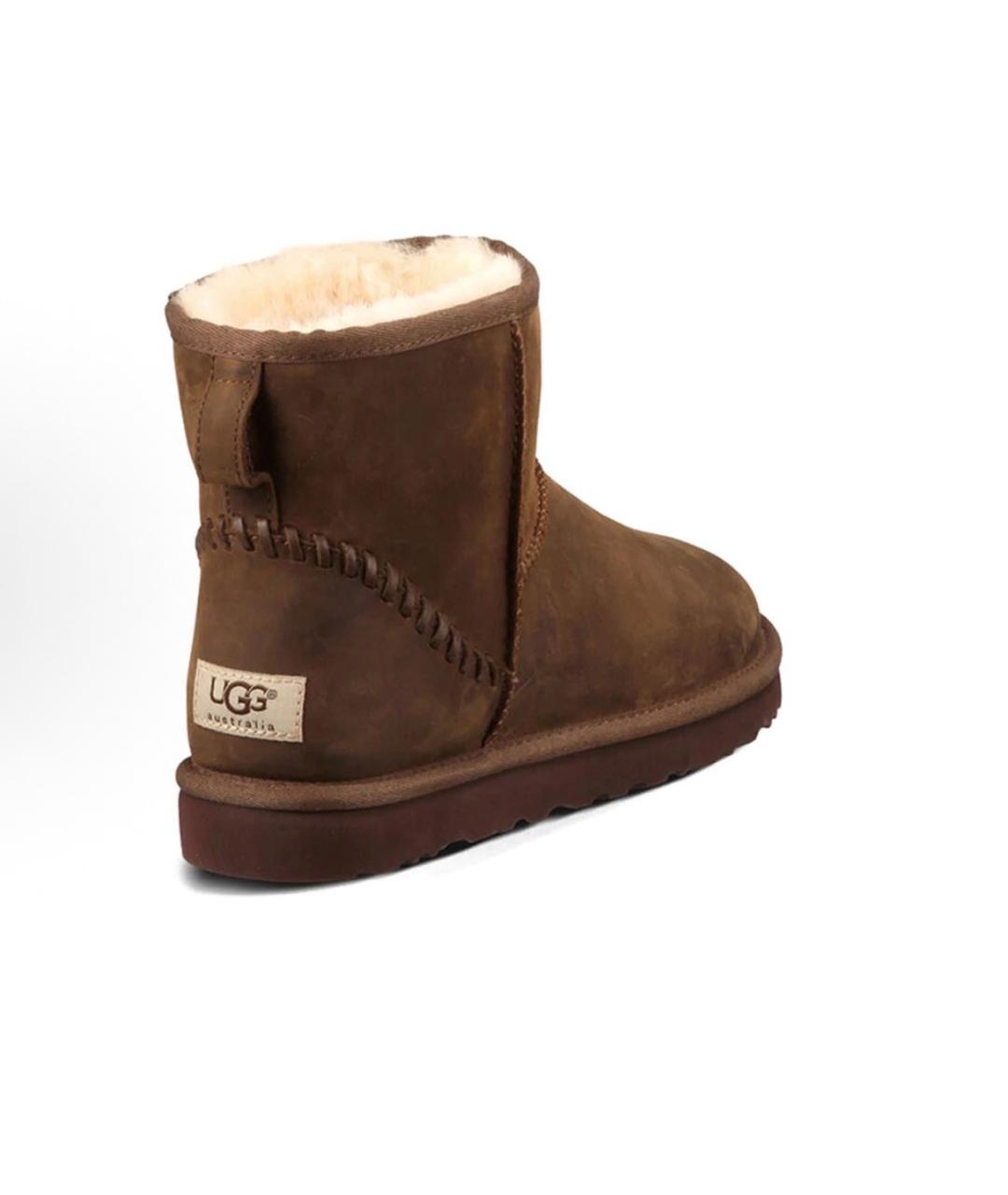 UGG AUSTRALIA Коричневые ботинки, фото 2