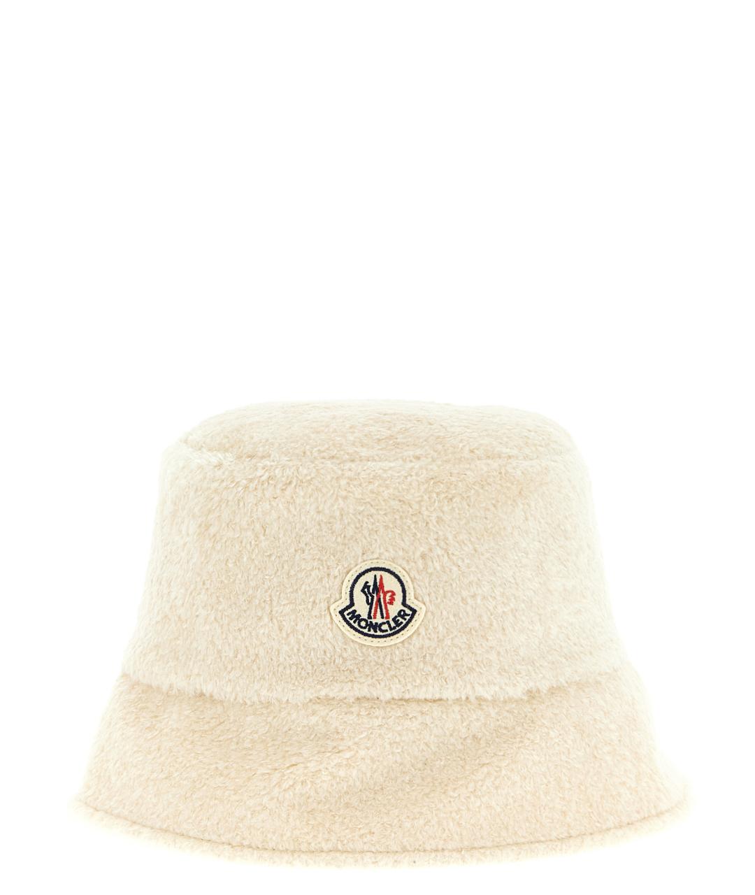 MONCLER Бежевая хлопковая панама, фото 1