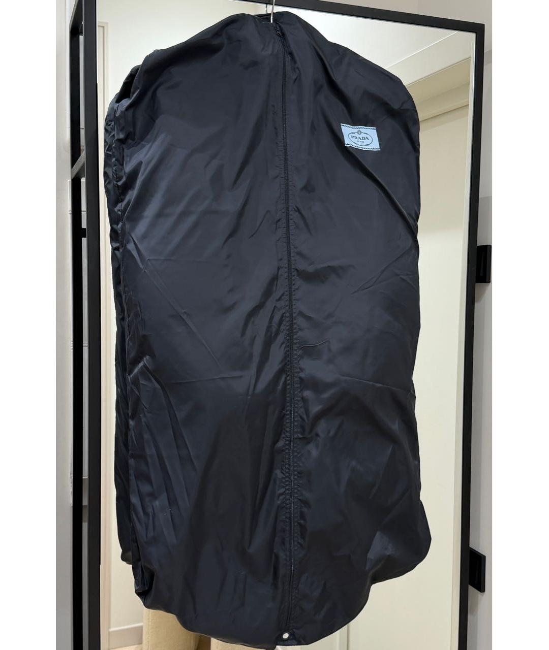 PRADA Черная полиэстеровая куртка, фото 6