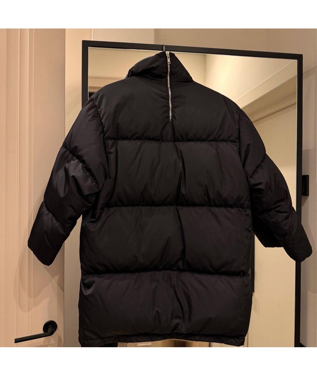 PRADA Черная полиэстеровая куртка, фото 2