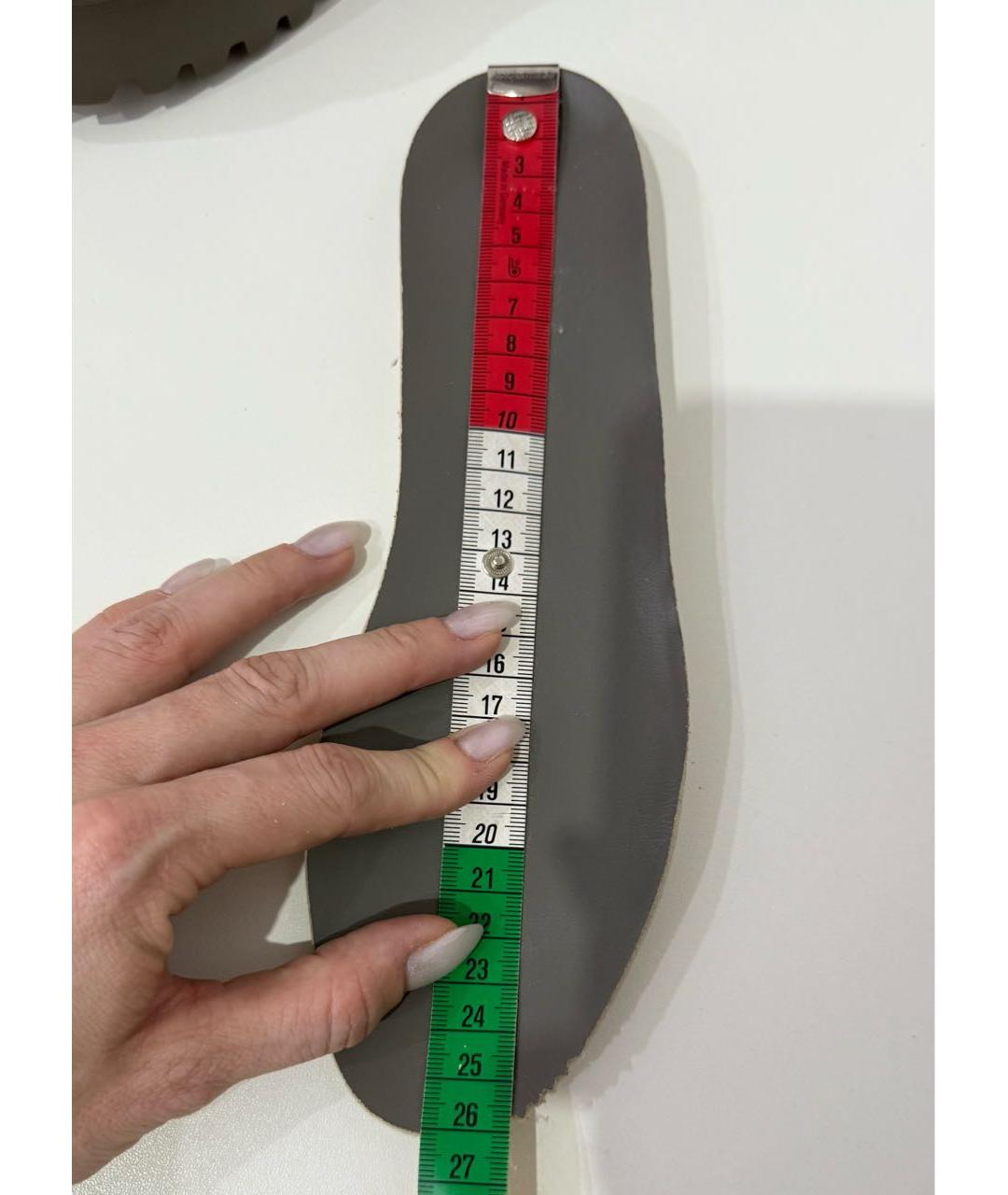 LE SILLA Серые ботинки из искусственной кожи, фото 8