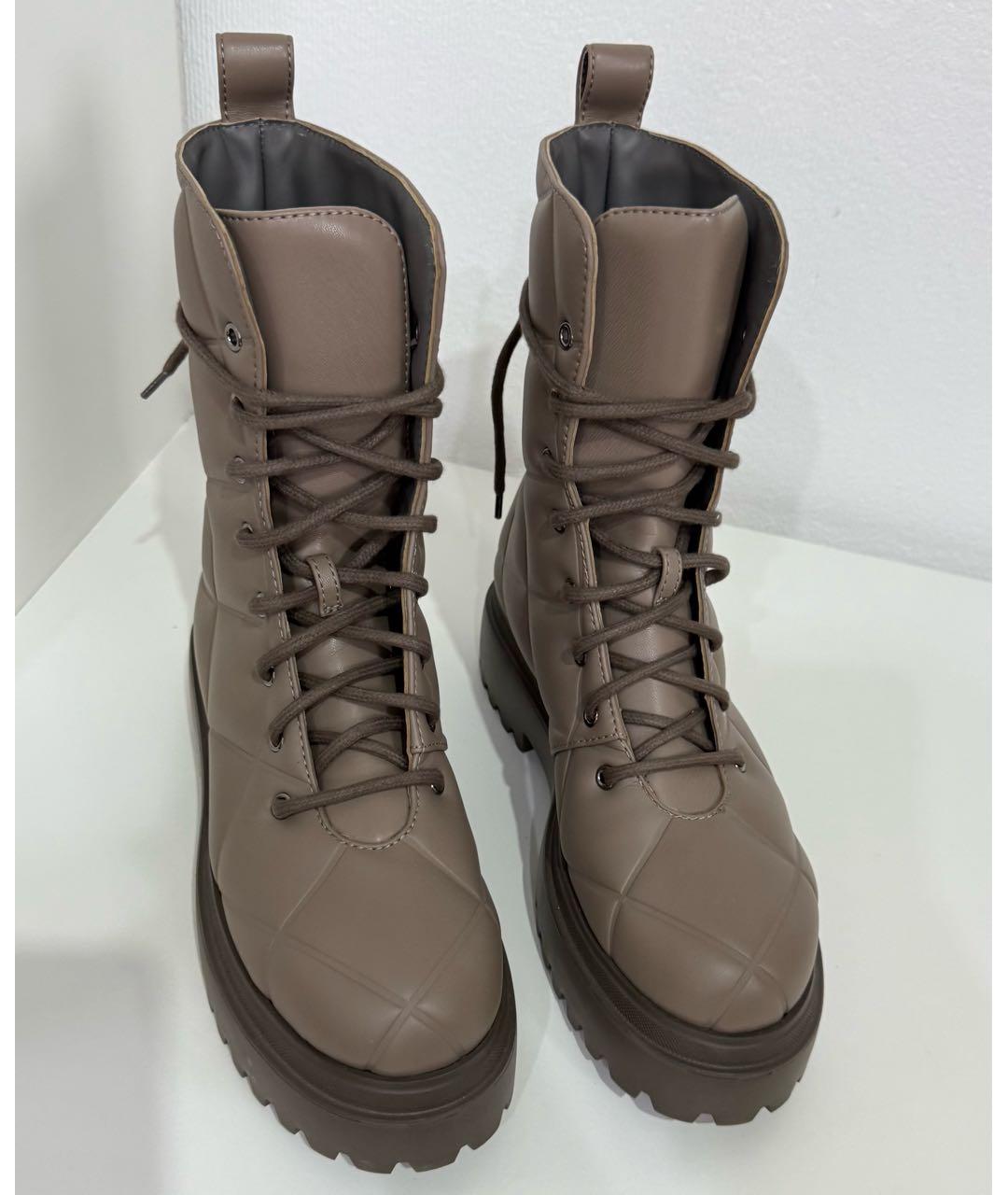 LE SILLA Серые ботинки из искусственной кожи, фото 4