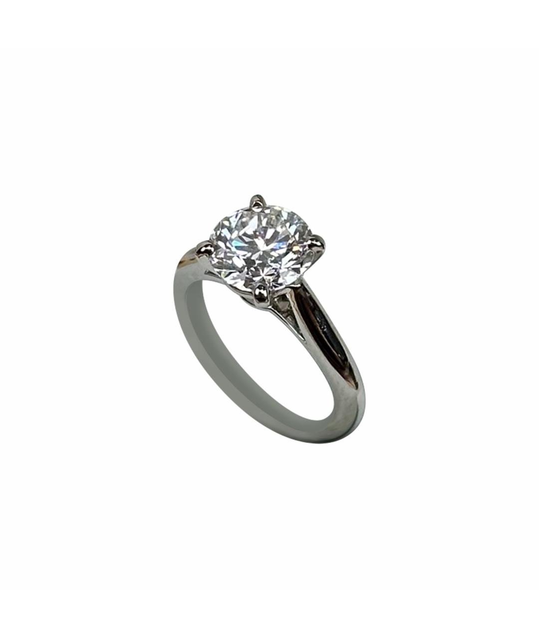 CARTIER Серебряное платиновое кольцо, фото 1