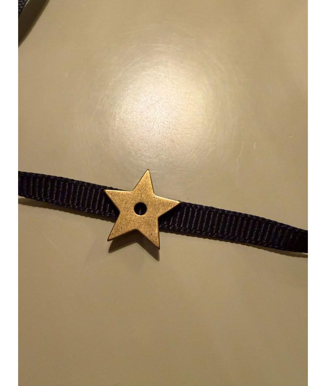 CHRISTIAN DIOR Черный металлический чокер, фото 2