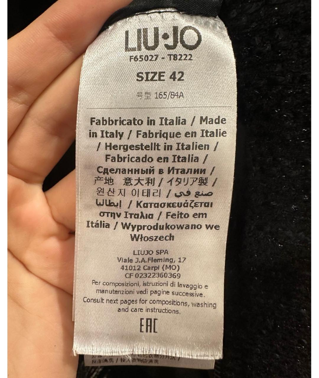 LIU JO Черный жакет/пиджак, фото 7