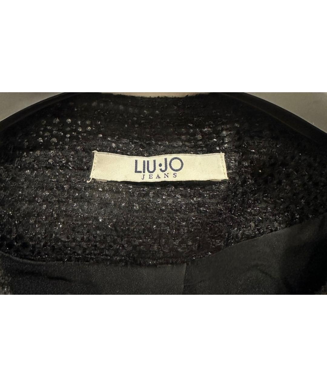 LIU JO Черный жакет/пиджак, фото 4