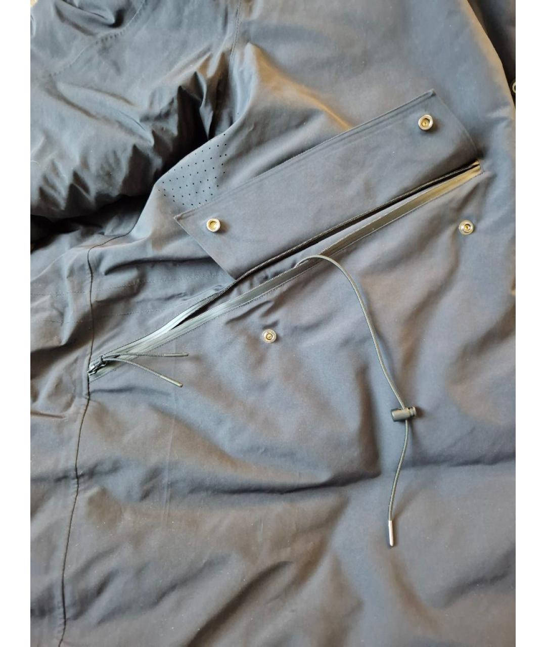 CP COMPANY Черный полиэстеровый пуховик, фото 5