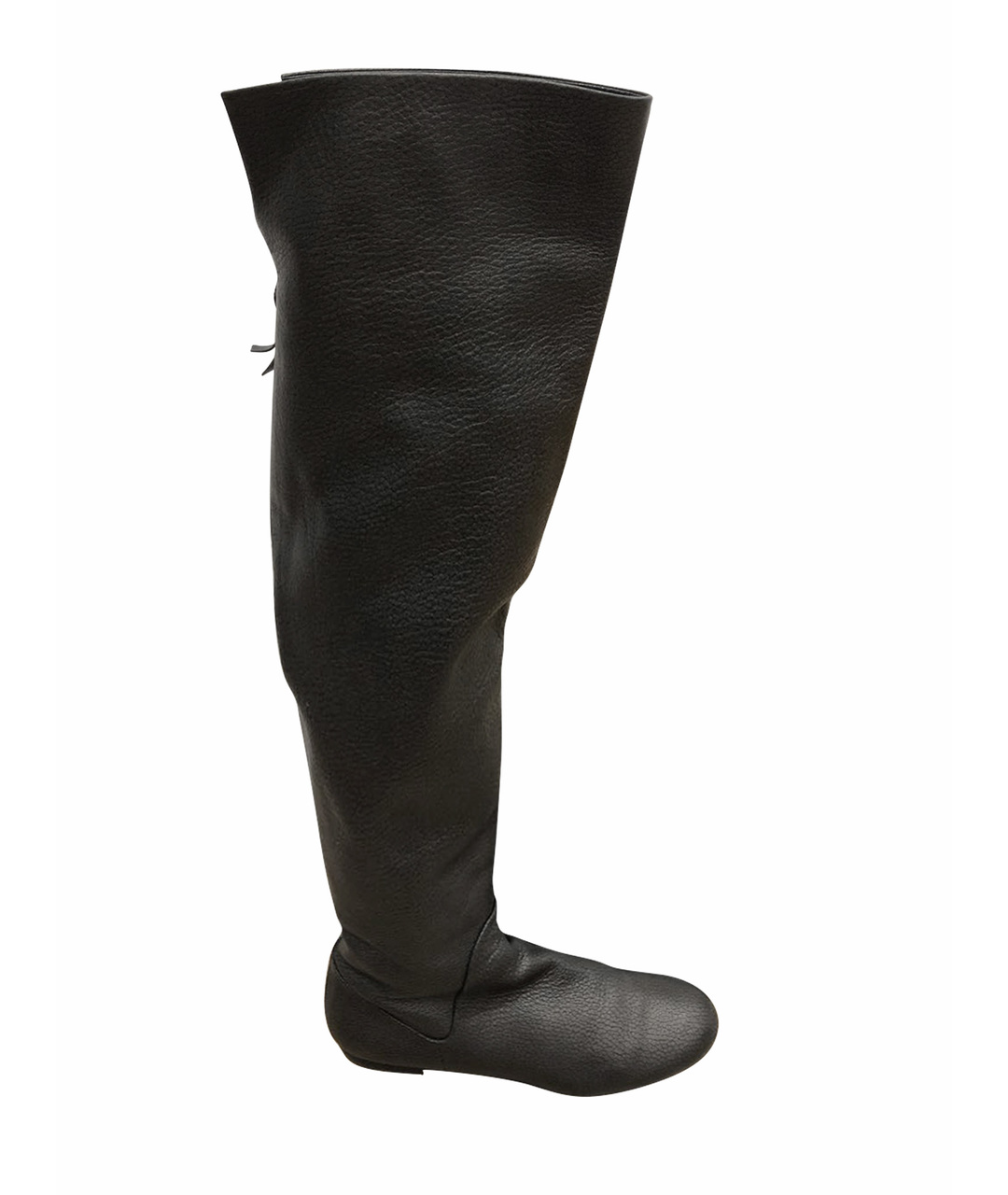 GIUSEPPE ZANOTTI DESIGN Черные кожаные ботфорты, фото 1
