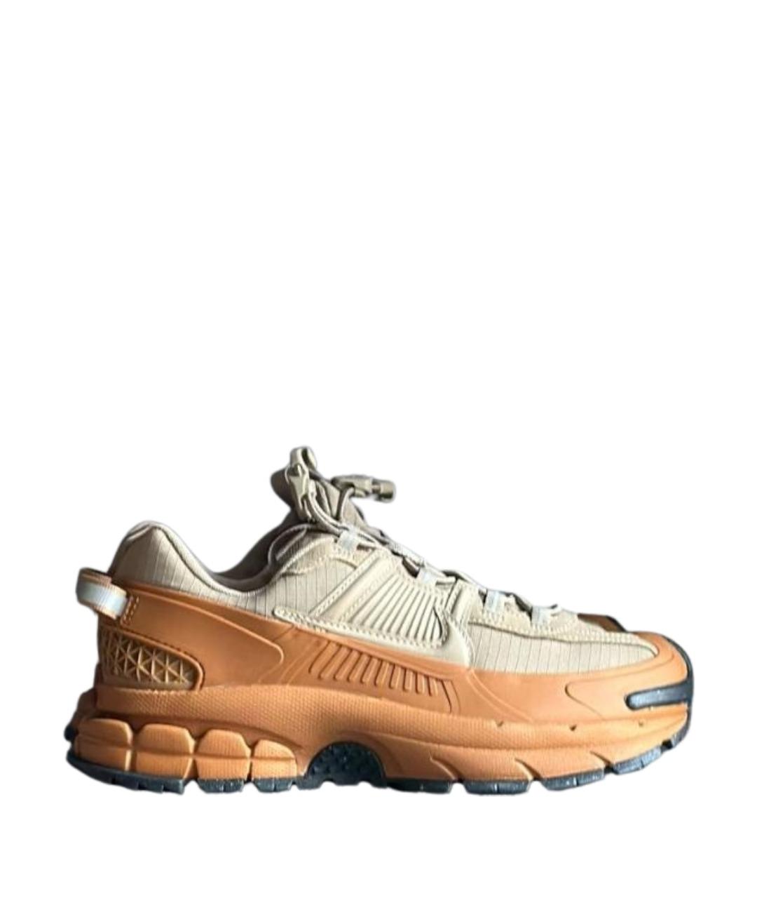 NIKE Бежевые текстильные кроссовки, фото 1