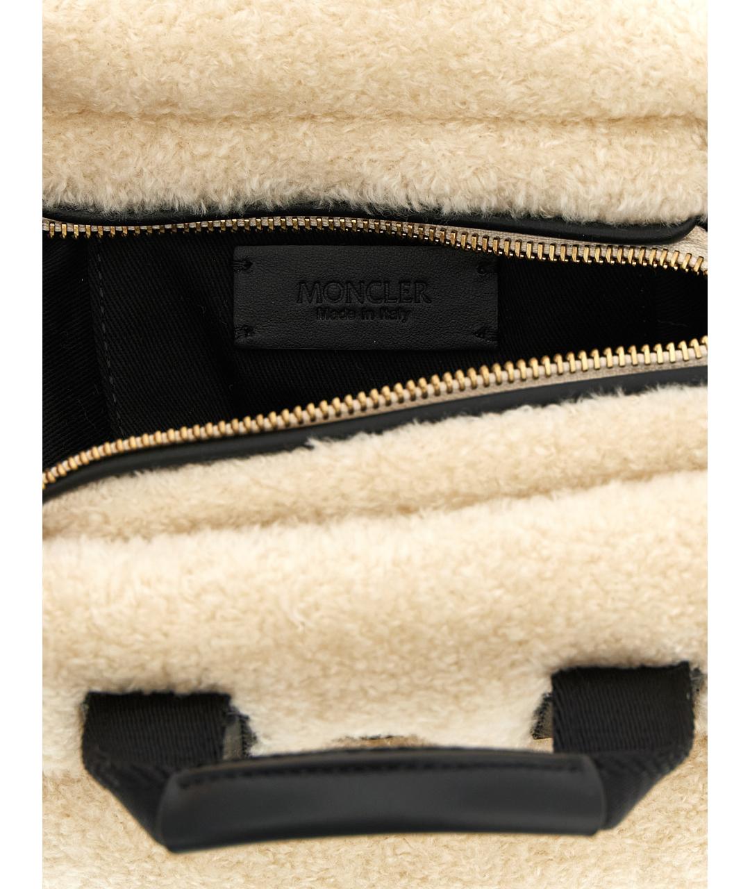 MONCLER Бежевая сумка тоут, фото 2