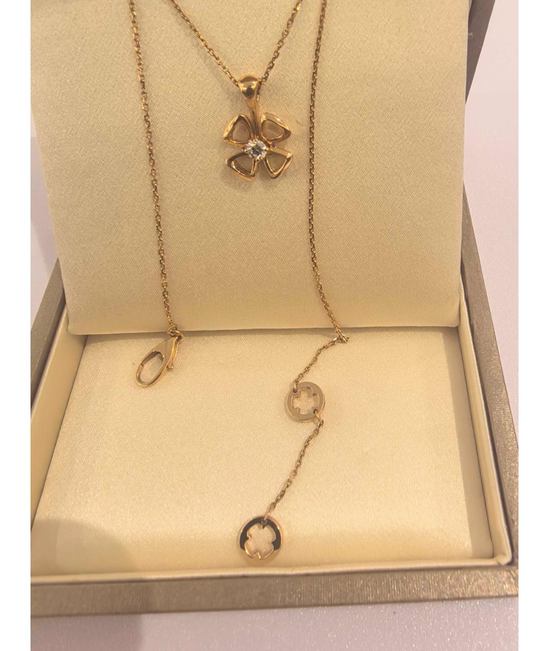 BVLGARI Золотое колье из розового золота, фото 3