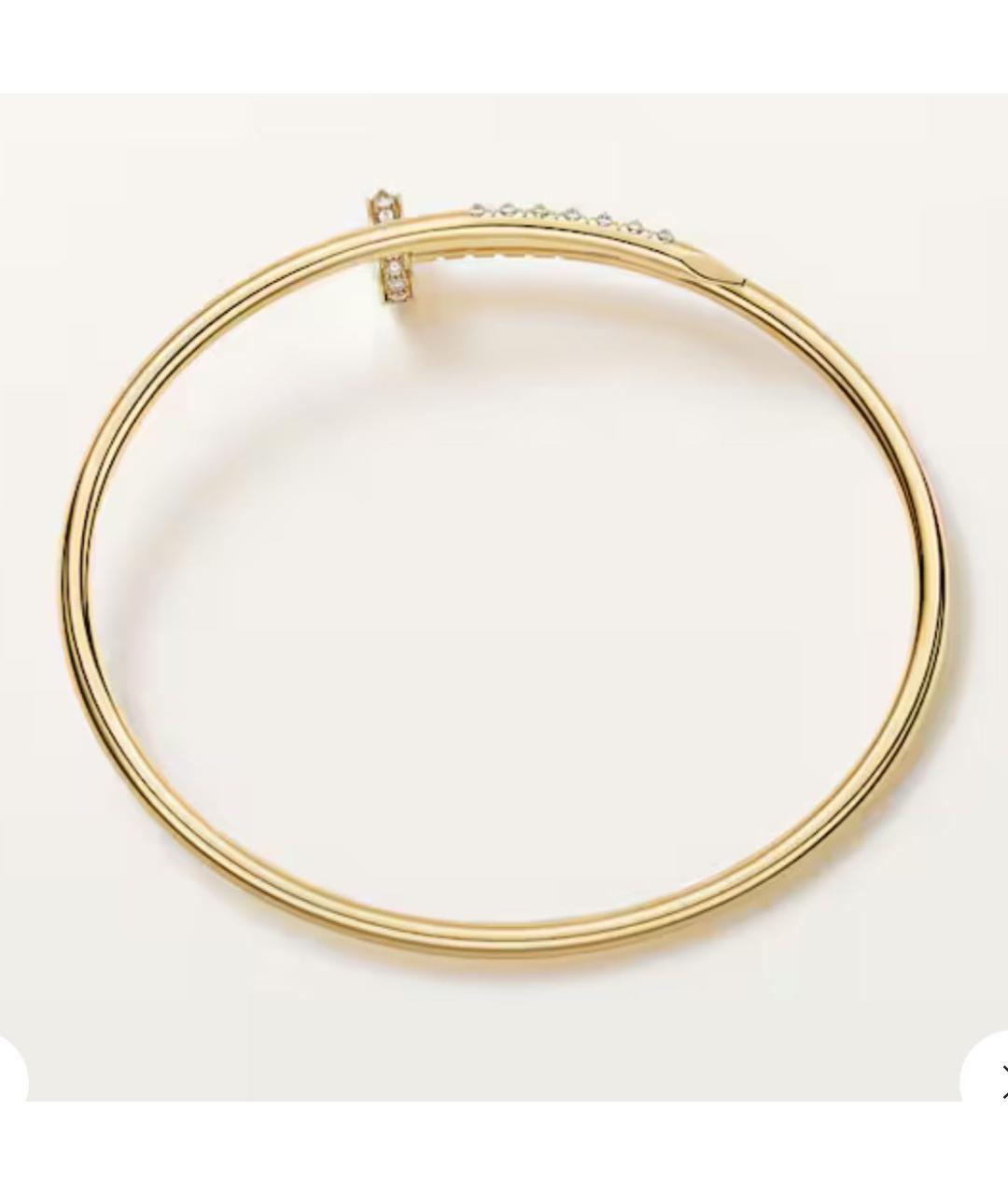 CARTIER Золотой браслет из желтого золота, фото 4