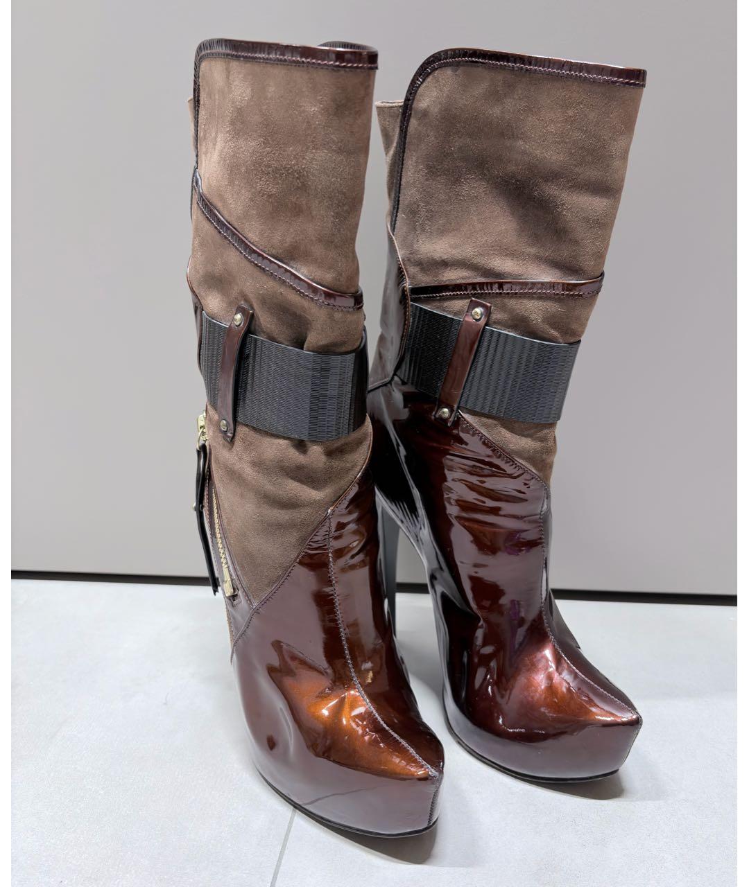 GIAN MARCO LORENZI Коричневые полусапоги, фото 3