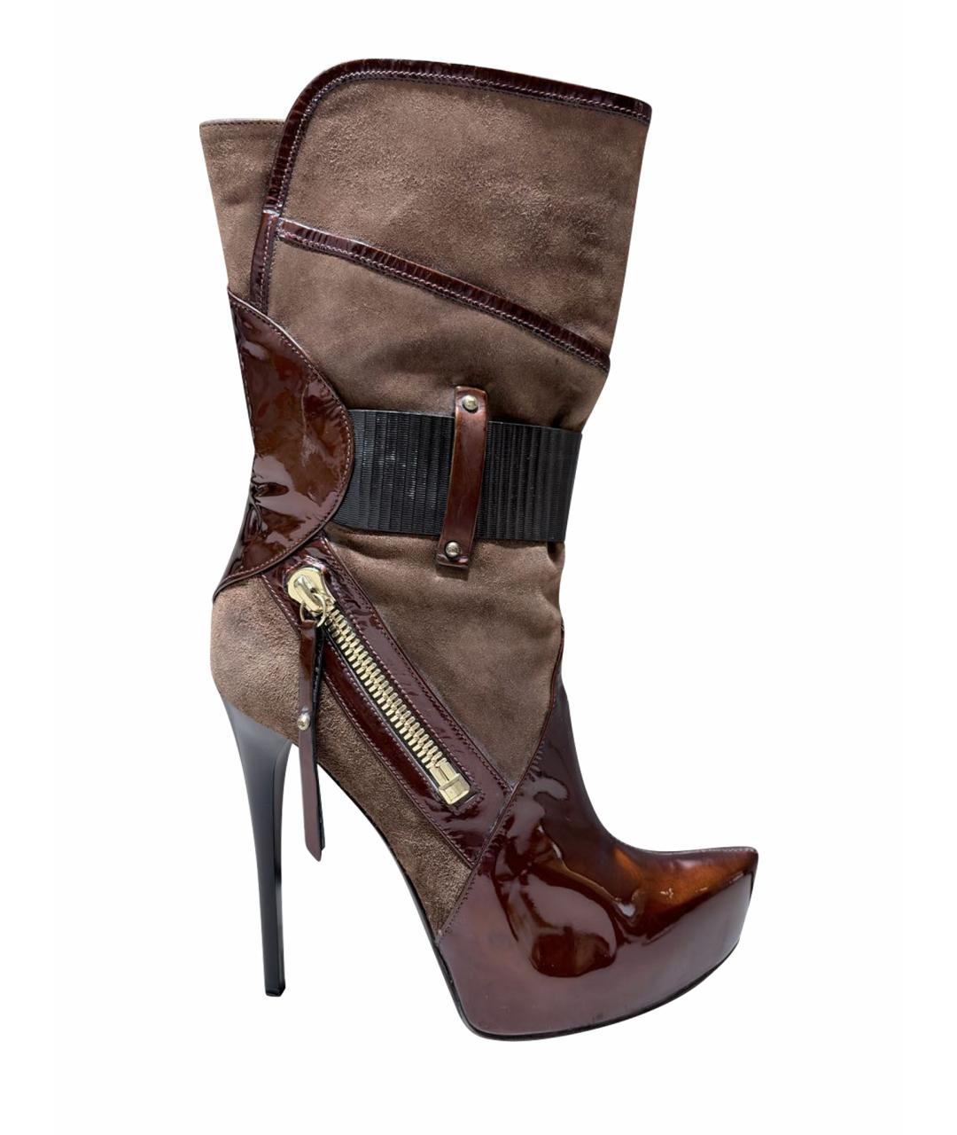 GIAN MARCO LORENZI Коричневые полусапоги, фото 1