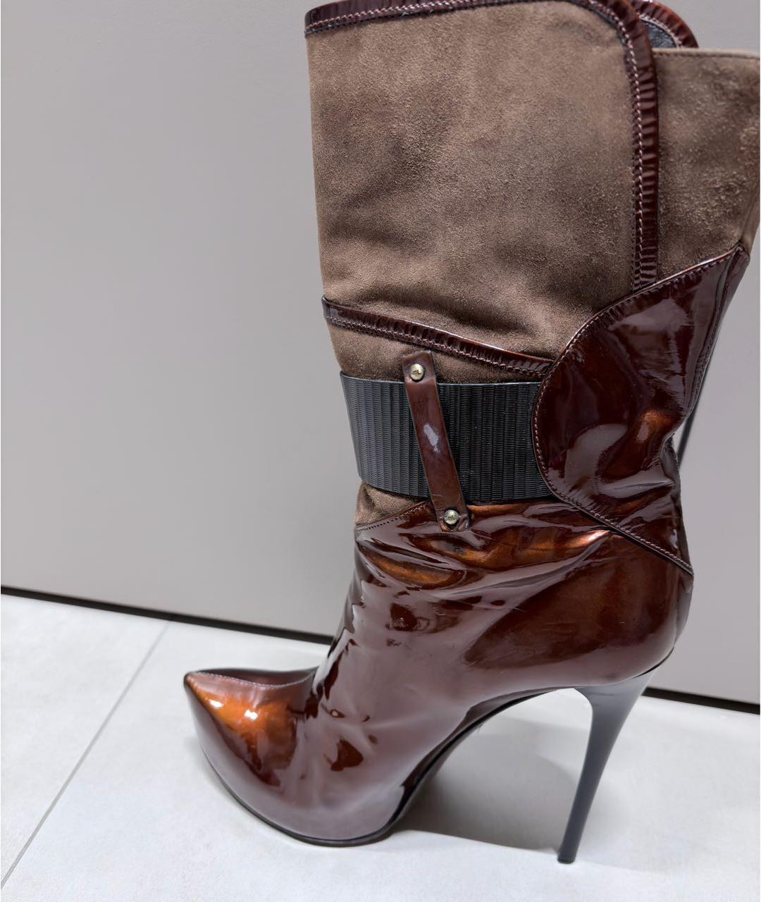 GIAN MARCO LORENZI Коричневые полусапоги, фото 8