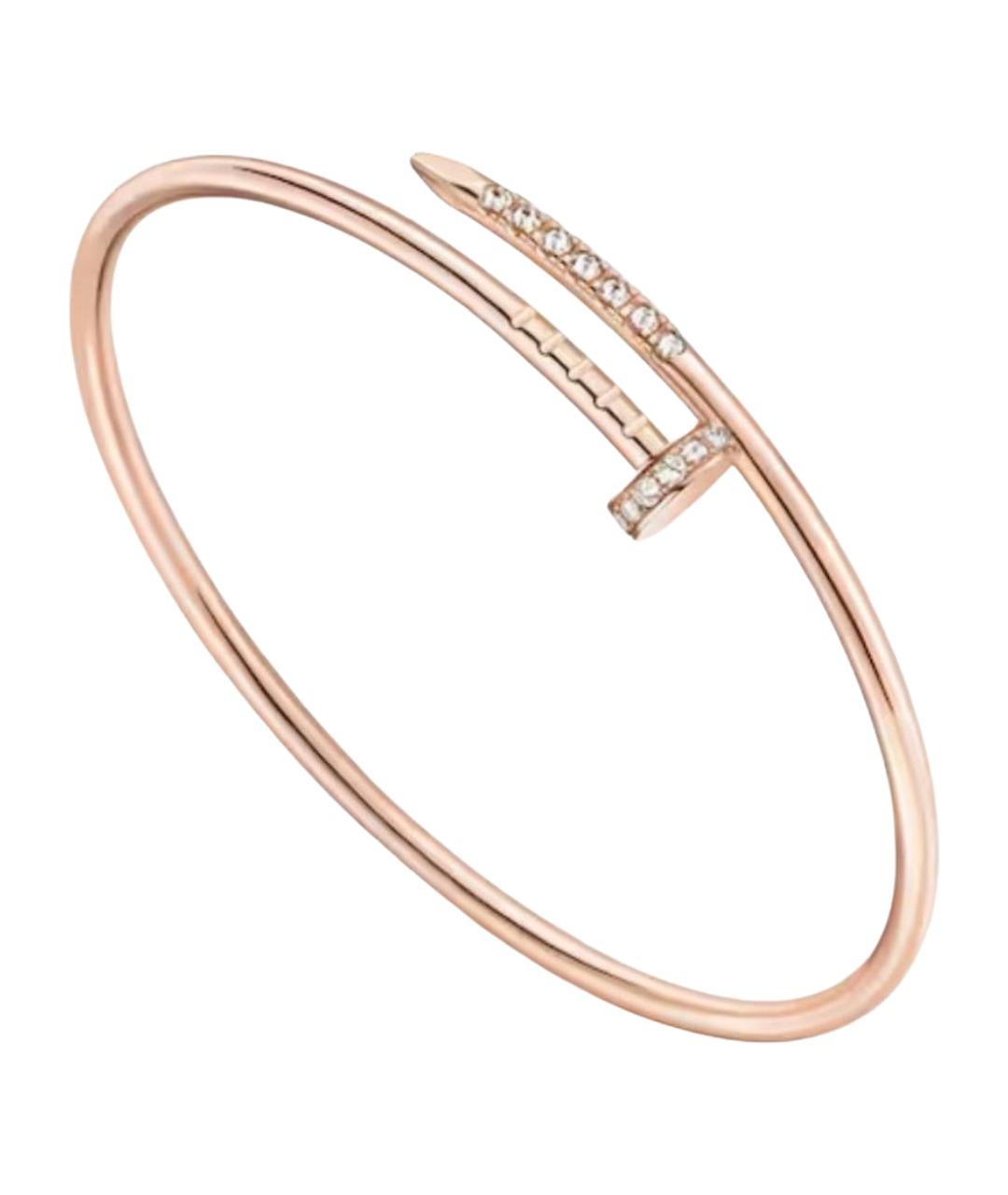 CARTIER Розовый браслет из розового золота, фото 1