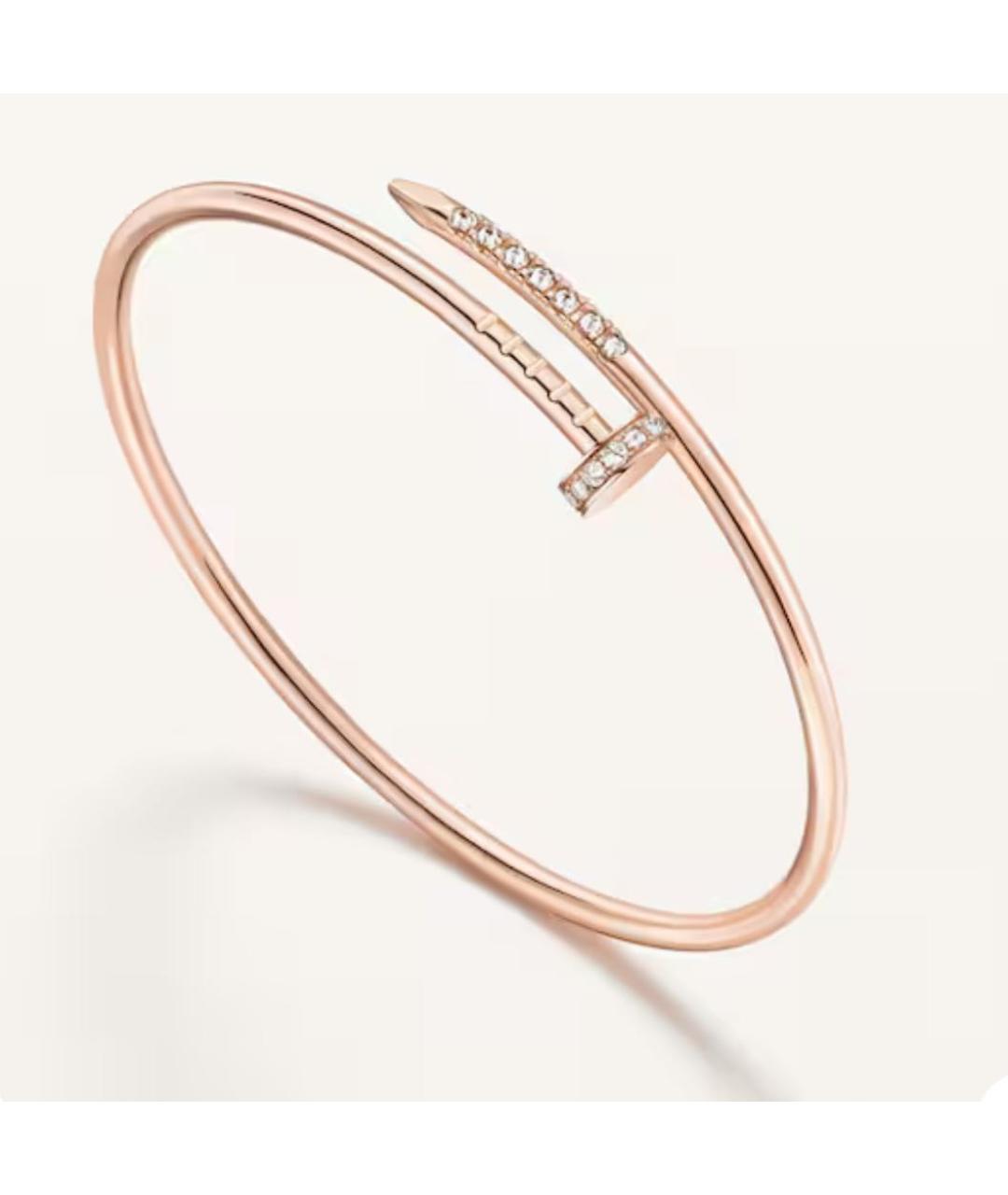 CARTIER Розовый браслет из розового золота, фото 5