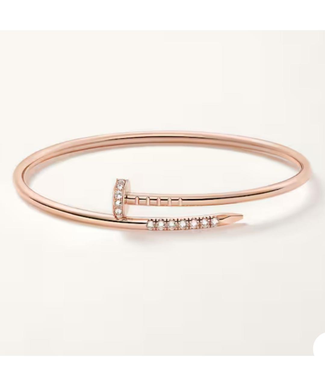 CARTIER Розовый браслет из розового золота, фото 2