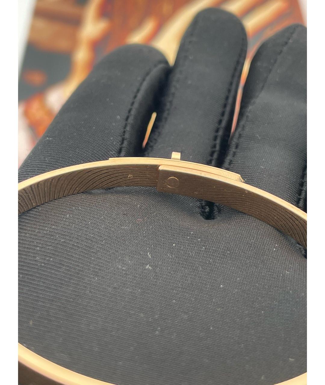 HERMES Золотой браслет из розового золота, фото 6