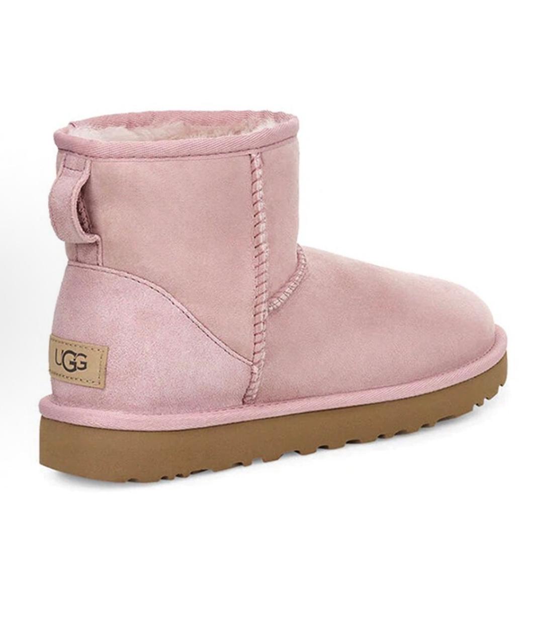 UGG AUSTRALIA Розовые замшевые ботинки, фото 2