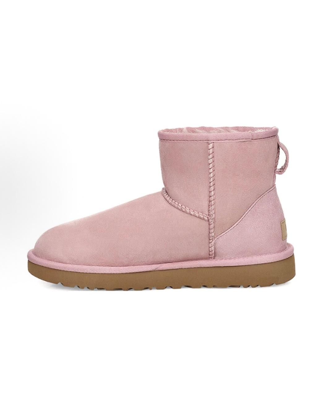 UGG AUSTRALIA Розовые замшевые ботинки, фото 8