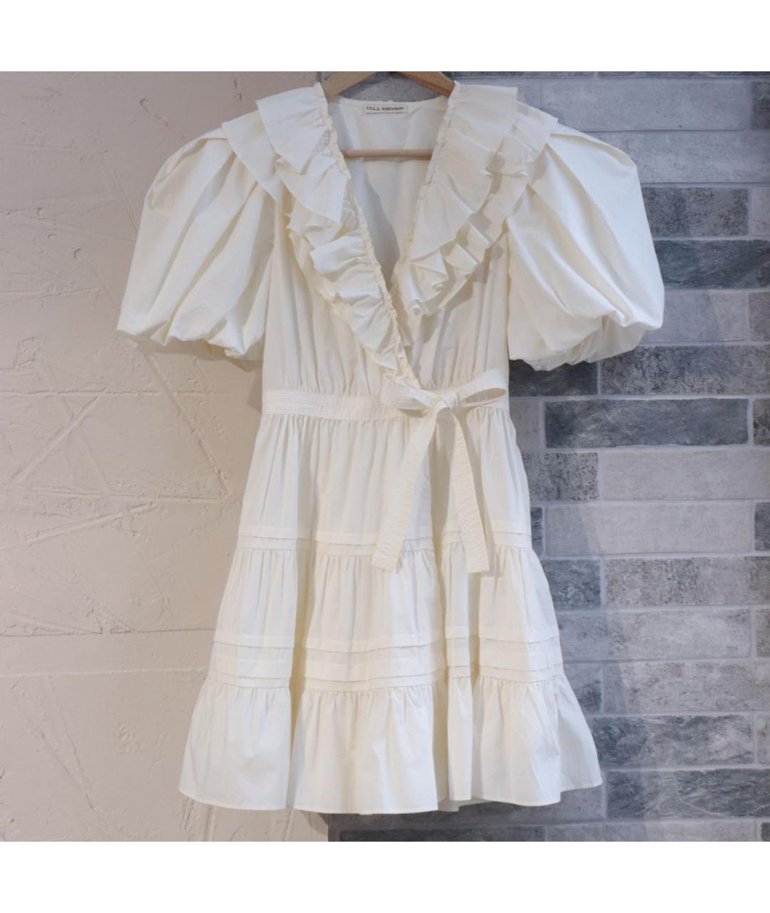 ULLA JOHNSON Хлопковое повседневное платье, фото 2