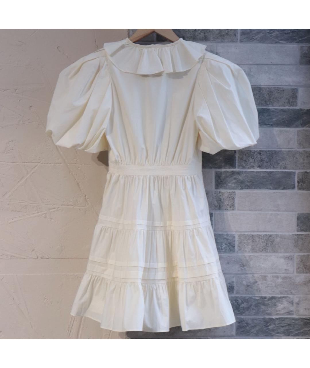 ULLA JOHNSON Хлопковое повседневное платье, фото 4