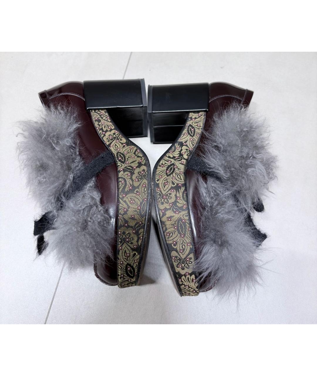 AGL Бордовые лоферы, фото 8