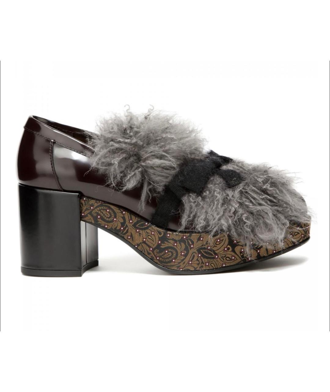 AGL Бордовые лоферы, фото 9