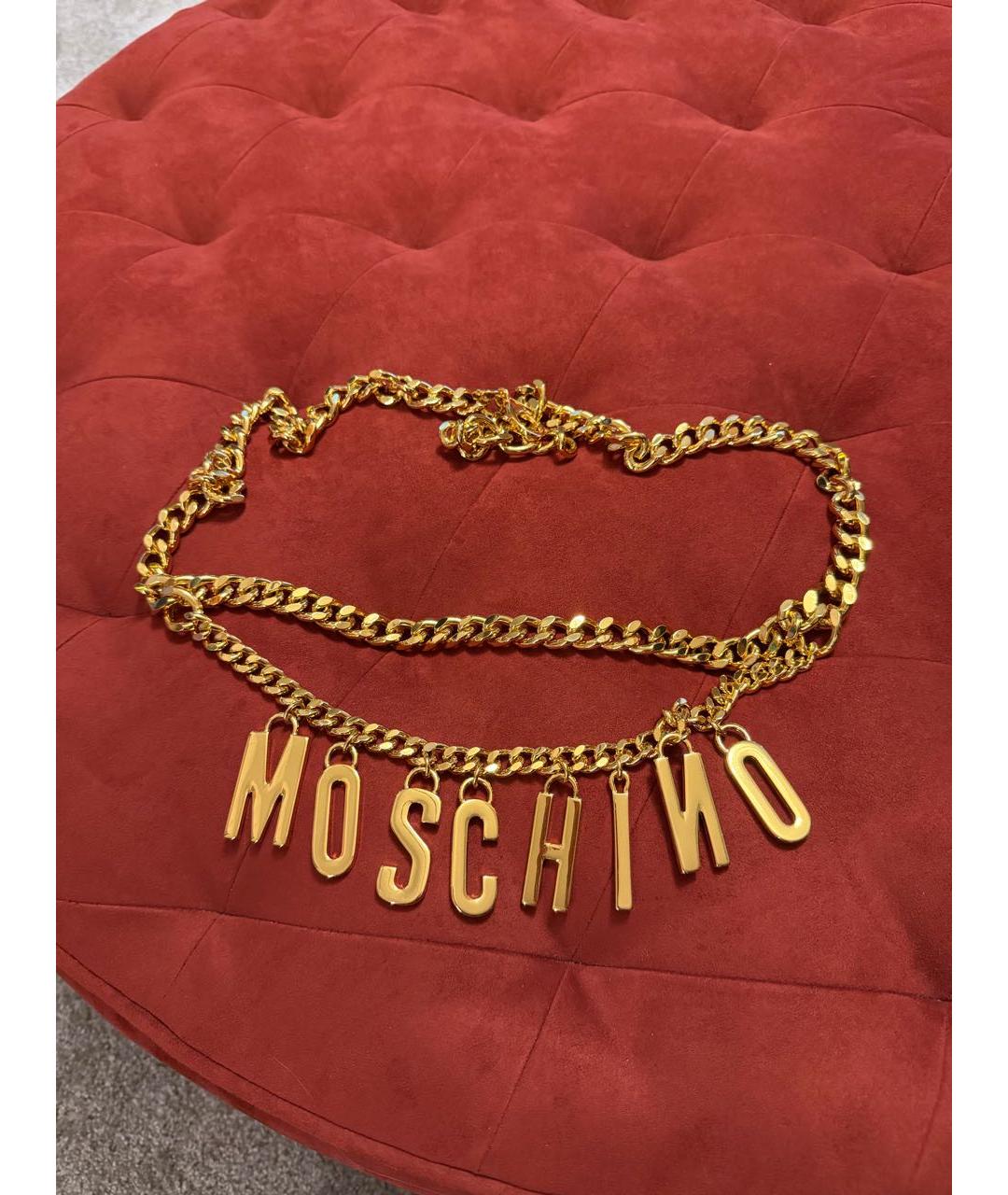 MOSCHINO Золотой ремень, фото 3