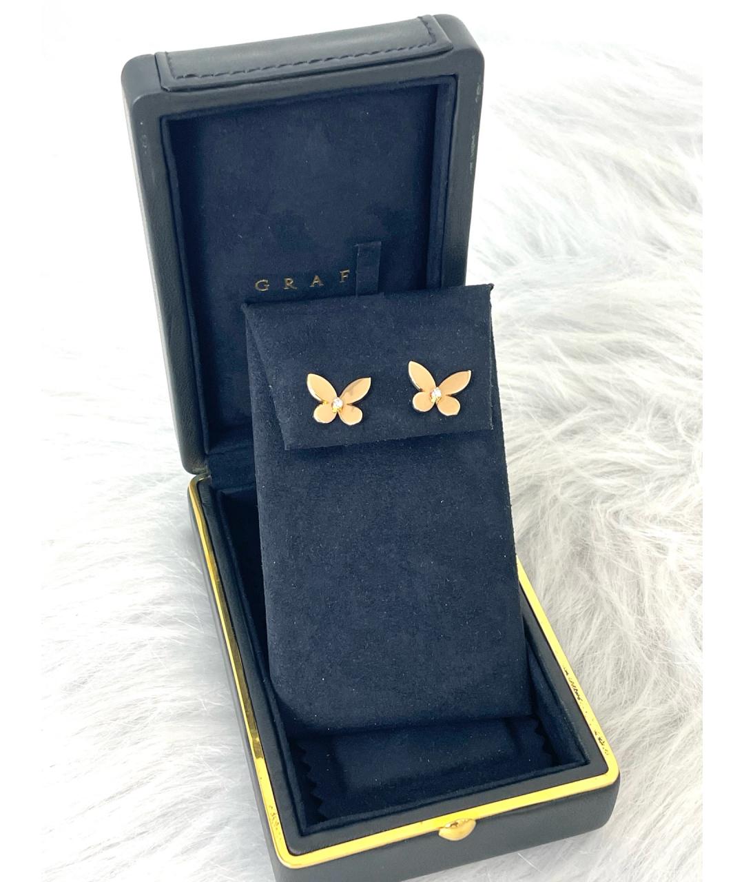 GRAFF Золотые серьги из розового золота, фото 7